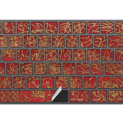 The year of the Drago Magic Keyboard with Numeric Keypad Skin