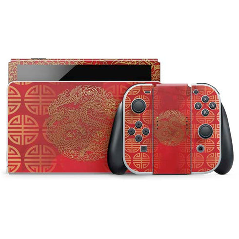 The year of the Drago Nintendo Switch OLED (2021) Skin