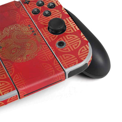 The year of the Drago Nintendo Switch OLED (2021) Skin