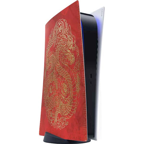 The year of the Drago PS5 Digital Edition Console Skin