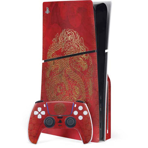 The year of the Drago PS5 Slim Disk Bundle Skin