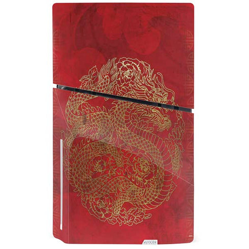 The year of the Drago PS5 Slim Disk Console Skin