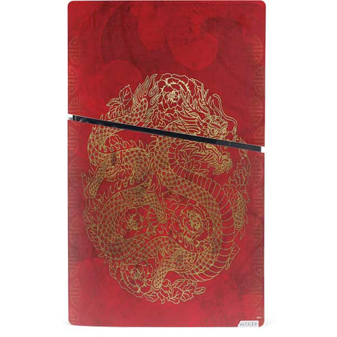The year of the Drago PS5 Slim Digital Edition Console Skin