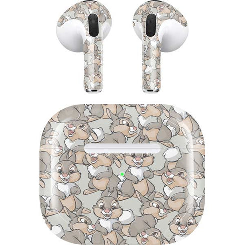 Disney Bambi Thumper Character Pattern Apple AirPods (3rd Gen 2021) Skin