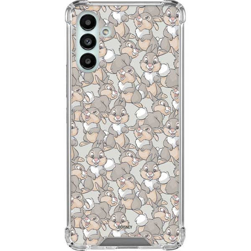 Disney Bambi Thumper Character Pattern Galaxy A13 5G Clear Case