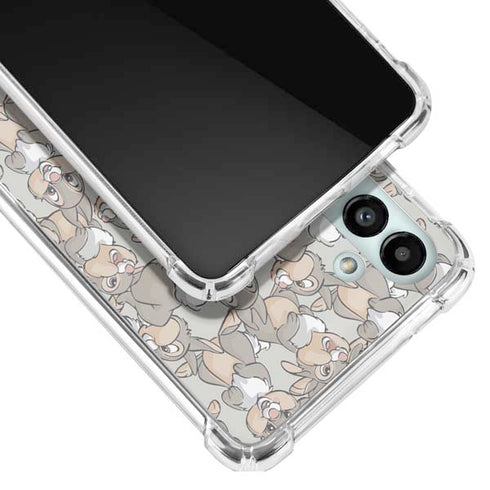 Disney Bambi Thumper Character Pattern Galaxy A13 5G Clear Case