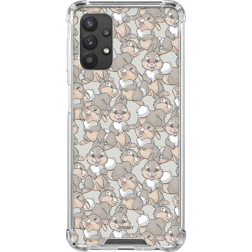 Disney Bambi Thumper Character Pattern Galaxy A32 5G Clear Case