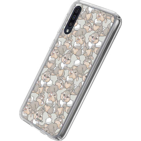 Disney Bambi Thumper Character Pattern Galaxy A50 Clear Case