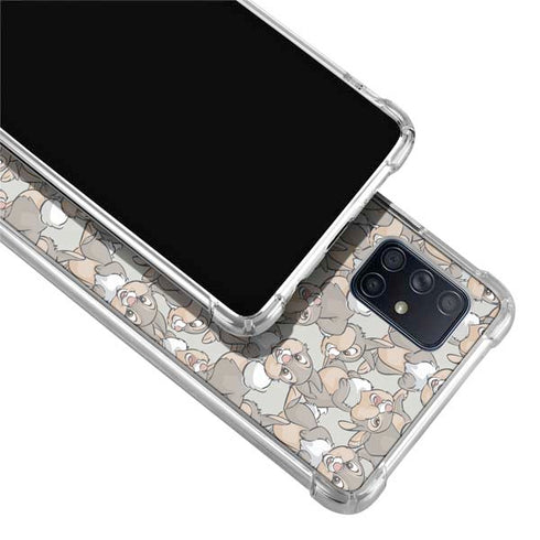 Disney Bambi Thumper Character Pattern Galaxy A51 5G Clear Case