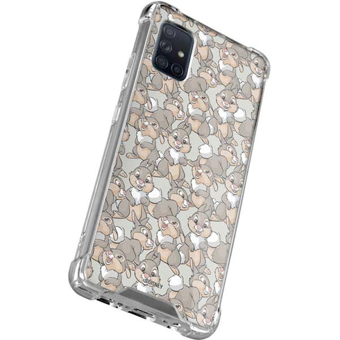Disney Bambi Thumper Character Pattern Galaxy A51 5G Clear Case