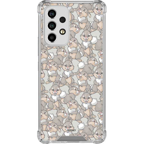 Disney Bambi Thumper Character Pattern Galaxy A53 5G Clear Case