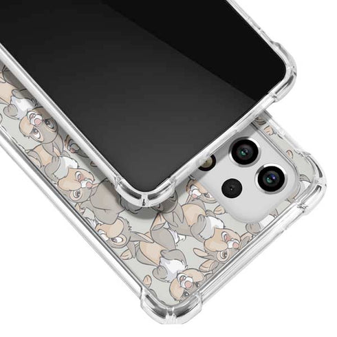 Disney Bambi Thumper Character Pattern Galaxy A53 5G Clear Case