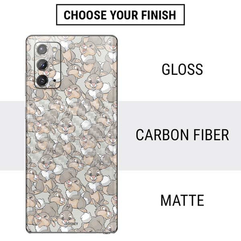 Disney Bambi Thumper Character Pattern Galaxy Note20 5G Skin