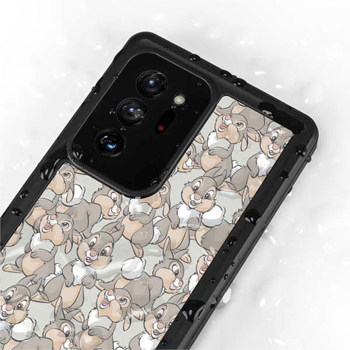 Disney Bambi Thumper Character Pattern Galaxy Note20 Ultra 5G Waterproof Case