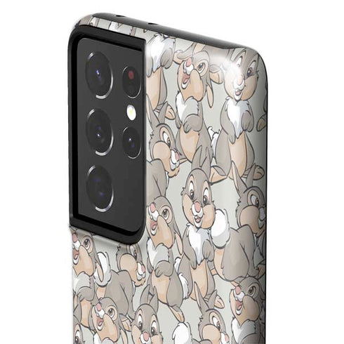 Disney Bambi Thumper Character Pattern Galaxy S21 Ultra 5G Pro Case