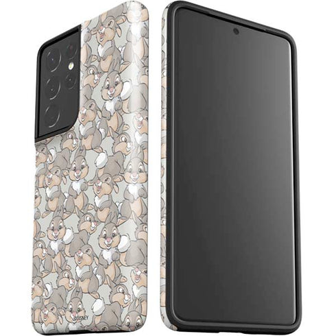 Disney Bambi Thumper Character Pattern Galaxy S21 Ultra 5G Pro Case