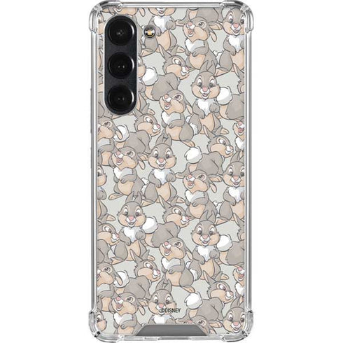 Disney Bambi Thumper Character Pattern Galaxy S23 Plus Clear Case