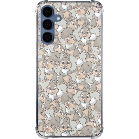 Disney Bambi Thumper Character Pattern Galaxy S24 Clear Case