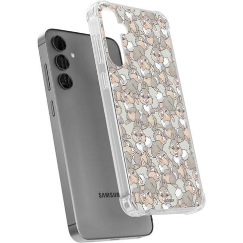 Disney Bambi Thumper Character Pattern Galaxy S24 Plus Clear Case