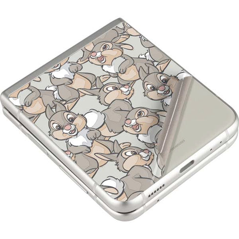 Disney Bambi Thumper Character Pattern Galaxy Z Flip3 5G Skin