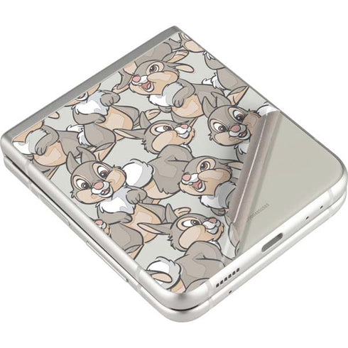 Disney Bambi Thumper Character Pattern Galaxy Z Flip4 5G Skin