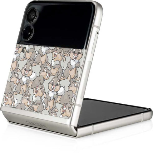 Disney Bambi Thumper Character Pattern Galaxy Z Flip4 5G Skin