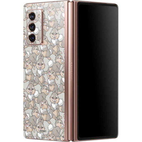 Disney Bambi Thumper Character Pattern Galaxy Z Fold2 5G Skin