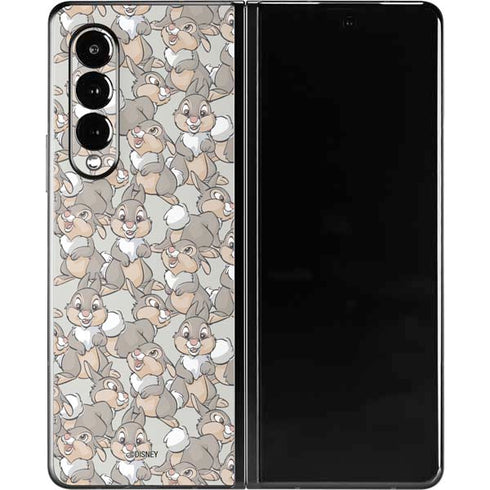 Disney Bambi Thumper Character Pattern Galaxy Z Fold3 5G Skin