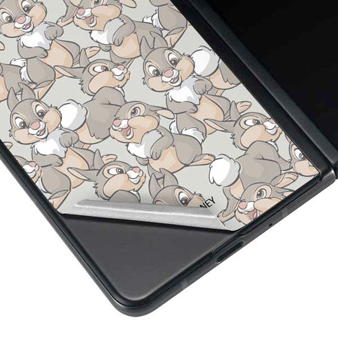Disney Bambi Thumper Character Pattern Galaxy Z Fold4 5G Skin