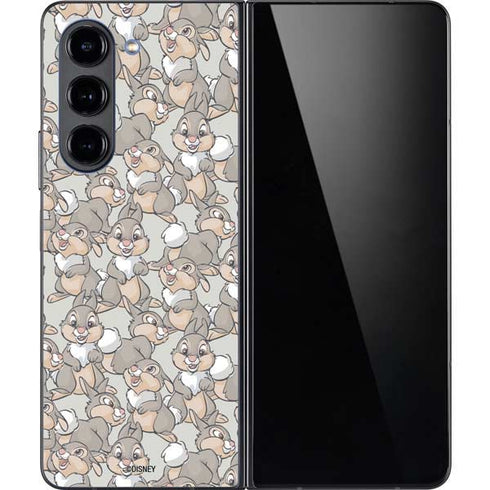 Disney Bambi Thumper Character Pattern Galaxy Z Fold5 5G Skin