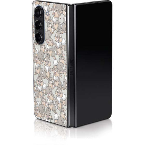 Disney Bambi Thumper Character Pattern Galaxy Z Fold5 5G Skin