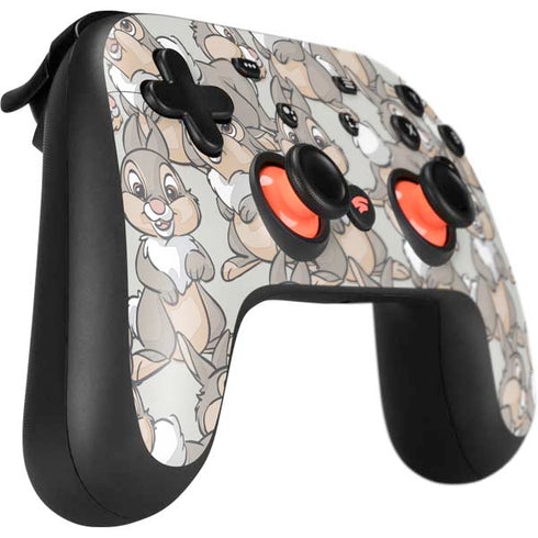 Disney Bambi Thumper Character Pattern Google Stadia Controller Skin