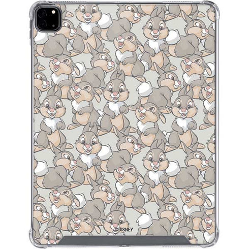 Disney Bambi Thumper Character Pattern iPad Pro 12.9in (2020) Clear Case
