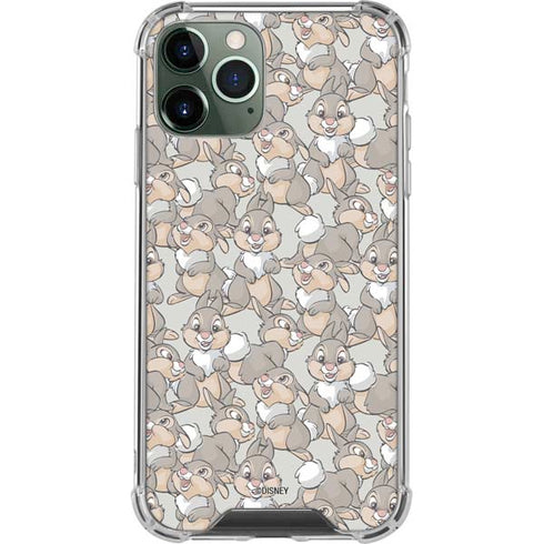 Disney Bambi Thumper Character Pattern iPhone 12 Pro Clear Case