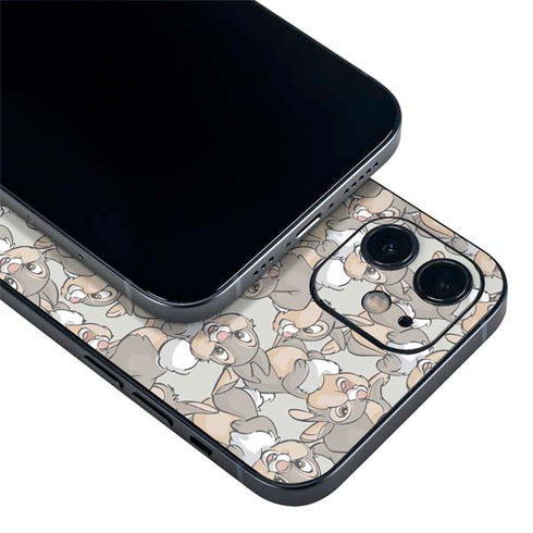 Disney Bambi Thumper Character Pattern iPhone 12 Skin