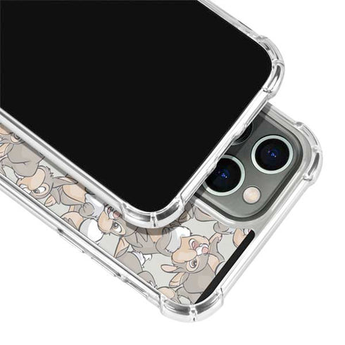 Disney Bambi Thumper Character Pattern iPhone 13 Pro Clear Case