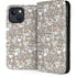Disney Bambi Thumper Character Pattern iPhone 14 Plus Folio Case