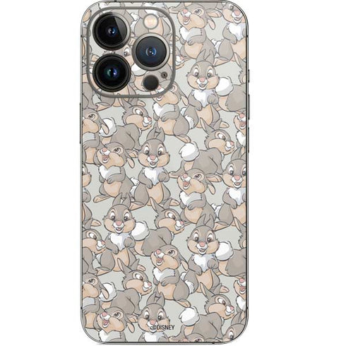 Disney Bambi Thumper Character Pattern iPhone 14 Pro Skin