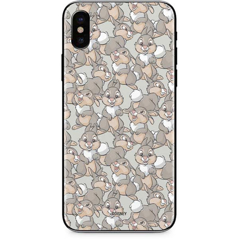 Disney Bambi Thumper Character Pattern iPhone X Skin