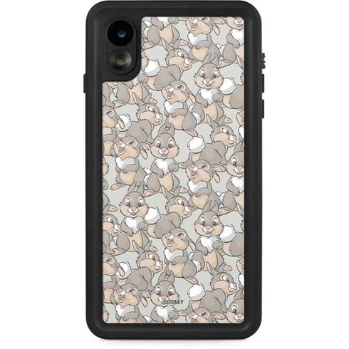 Disney Bambi Thumper Character Pattern iPhone XR Waterproof Case