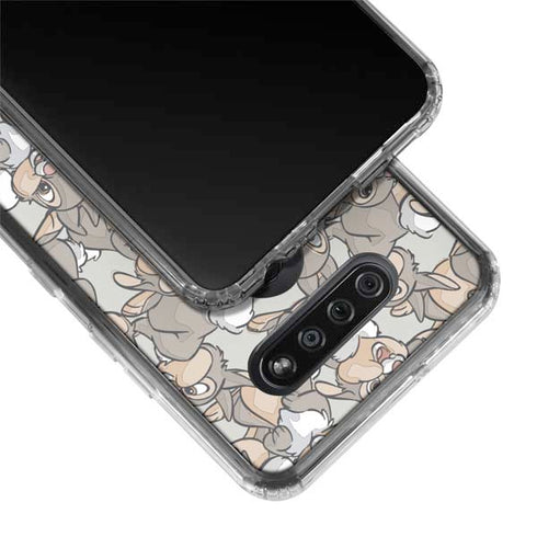 Disney Bambi Thumper Character Pattern LG K51/Q51 Clear Case