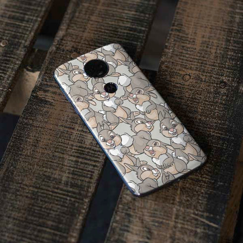 Disney Bambi Thumper Character Pattern Moto E5 Plus Skin
