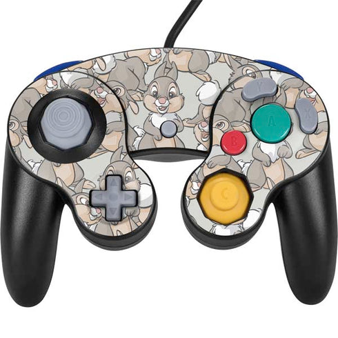 Disney Bambi Thumper Character Pattern Nintendo GameCube Controller Skin