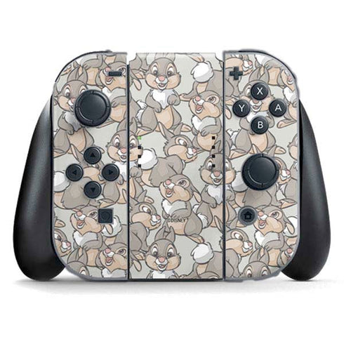 Disney Bambi Thumper Character Pattern Nintendo Switch (2017-2021) Joy-Con Controller Skin