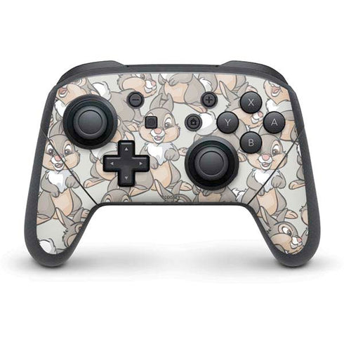 Disney Bambi Thumper Character Pattern Nintendo Switch Pro Controller Skin