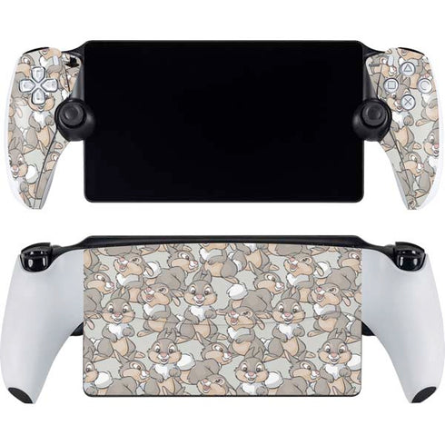 Disney Bambi Thumper Character Pattern PlayStation Portal Remote Player Skin