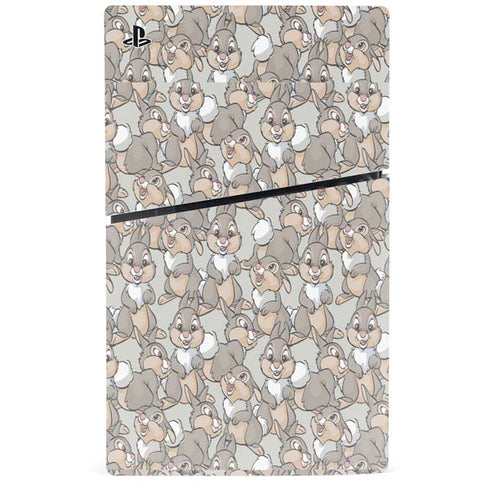 Disney Bambi Thumper Character Pattern PS5 Slim Disk Console Skin