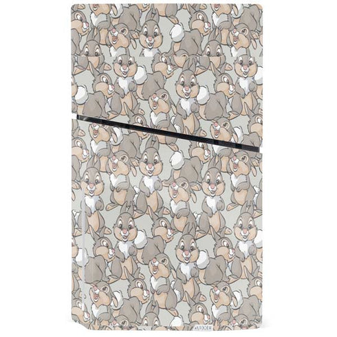 Disney Bambi Thumper Character Pattern PS5 Slim Disk Console Skin