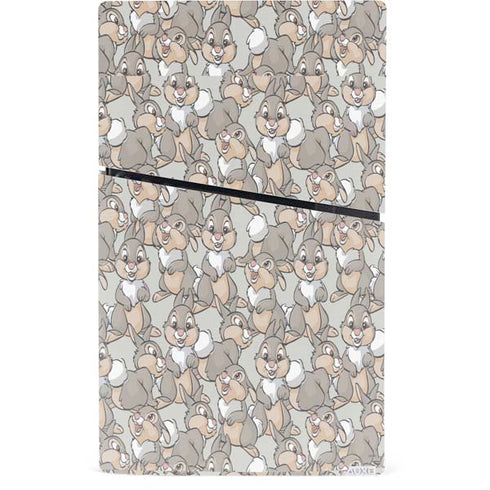 Disney Bambi Thumper Character Pattern PS5 Slim Digital Edition Bundle Skin