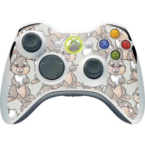 Disney Bambi Thumper Character Pattern Xbox 360 Wireless Controller Skin